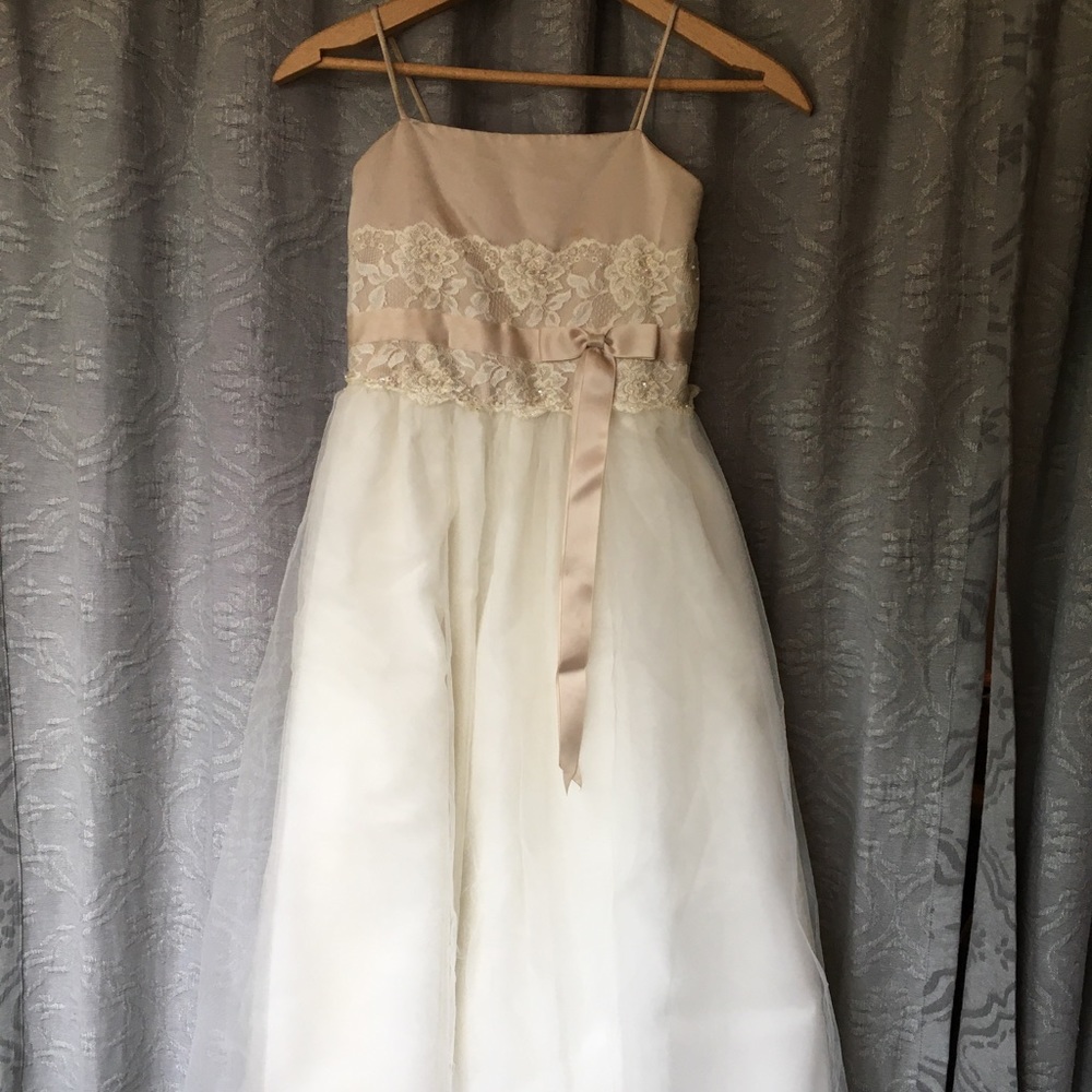 Flower Girl Dress - Ivory